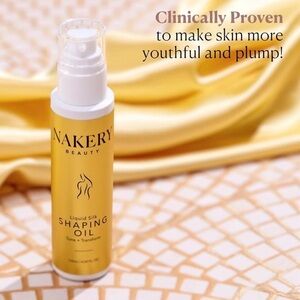 Nakery Beauty Liquid Silk Shaping Oil - Yellow Bottle